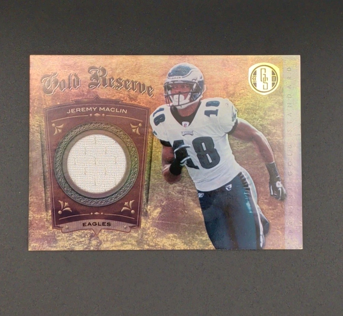 2011 Panini Gold Standard - Gold Reserve Jeremy Maclin #13 Materials /299 (MEM)