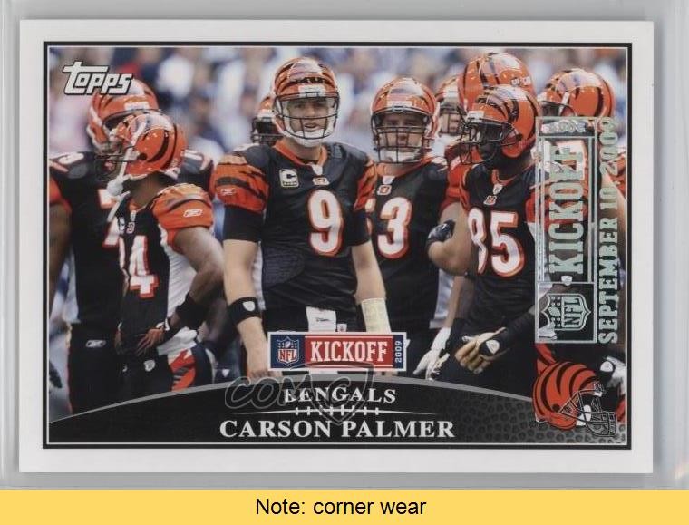 2009 Topps Kickoff Silver Holofoil 993/2009 Carson Palmer #81 READ 0a3