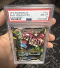 Mega Venusaur EX Full Art Holo Card 100/108 Evolutions PSA 8 Near Mint