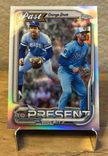 Topps 2026 Chrome Past to Present George Brett Bobby Witt Jr. PTP-17 Royals