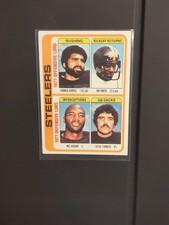 1978 Topps #522 Franco Harris Jim Smith Mel Blount Steve Furness 