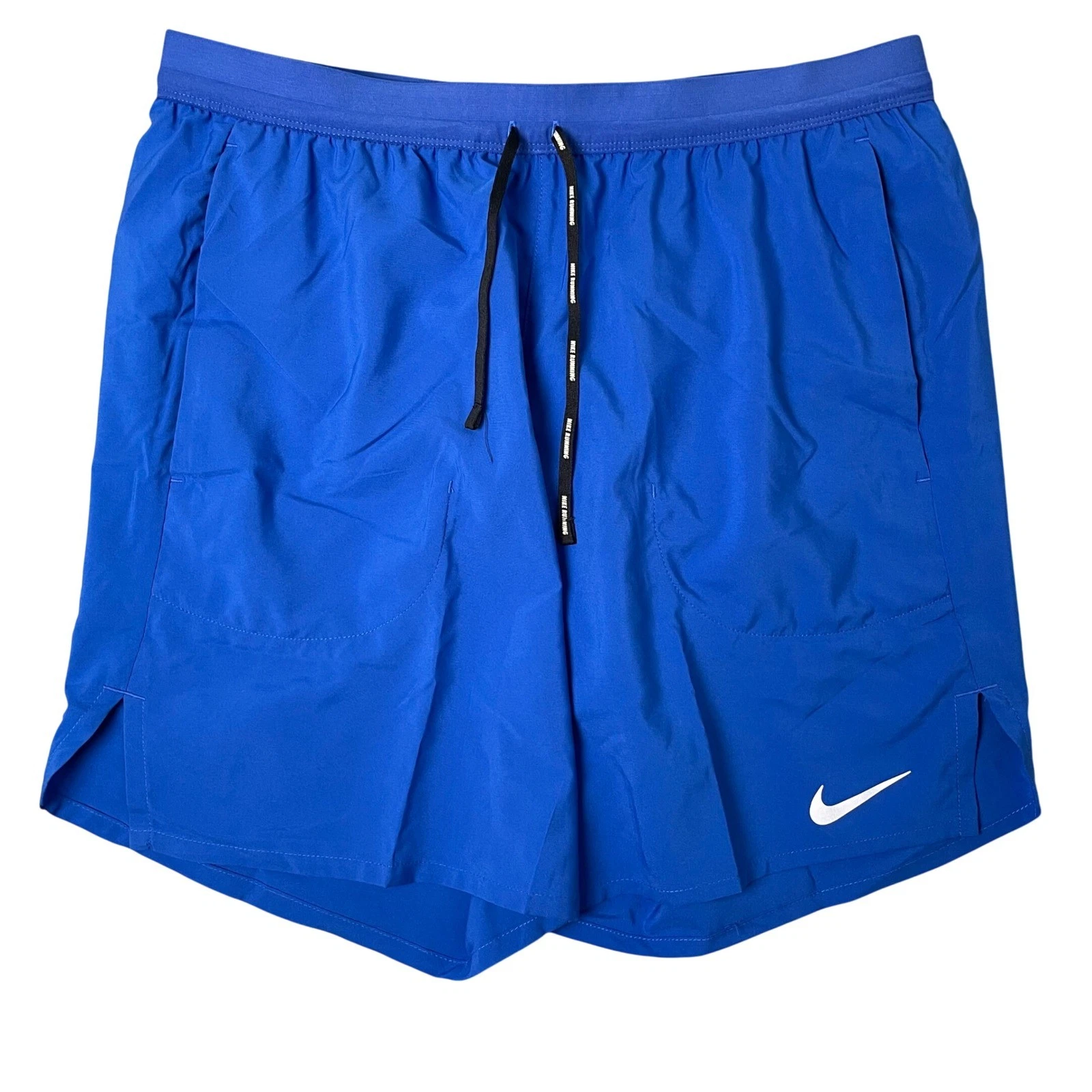 Nike Stride Dri-FIT 7" Running Shorts Mens Medium NWT Blue Activewear Track