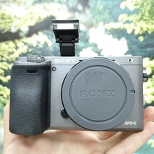 Sony Alpha A6000 24.3MP Mirrorless Digital Camera Body Only - 100% Working