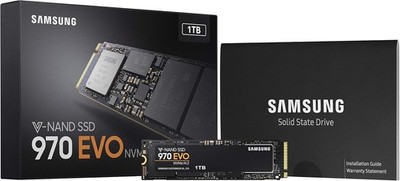 SAMSUNG 970 EVO SSD 1TB M.2 NVMe SSD Solid state drive MZ-V7E1T0BW