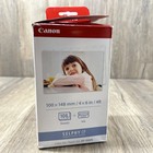 Canon Selphy Kp-108In Color Ink Paper Set 4x6 Postcard Size 108 Sheets+Ink