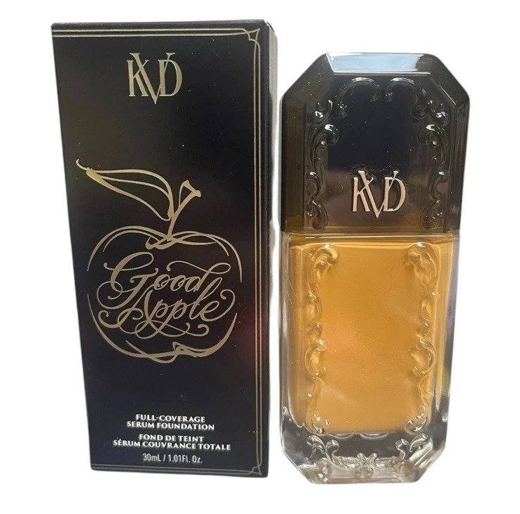 KAT VON D KVD Beauty Good Apple Full Coverage Serum Foundation TAN 068 NIB - Image 1 of 1