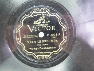 Waring's Pennsylvanians - VICTOR 19209 -Farewell Blues & Stack o' Lee B- 78 RPM
