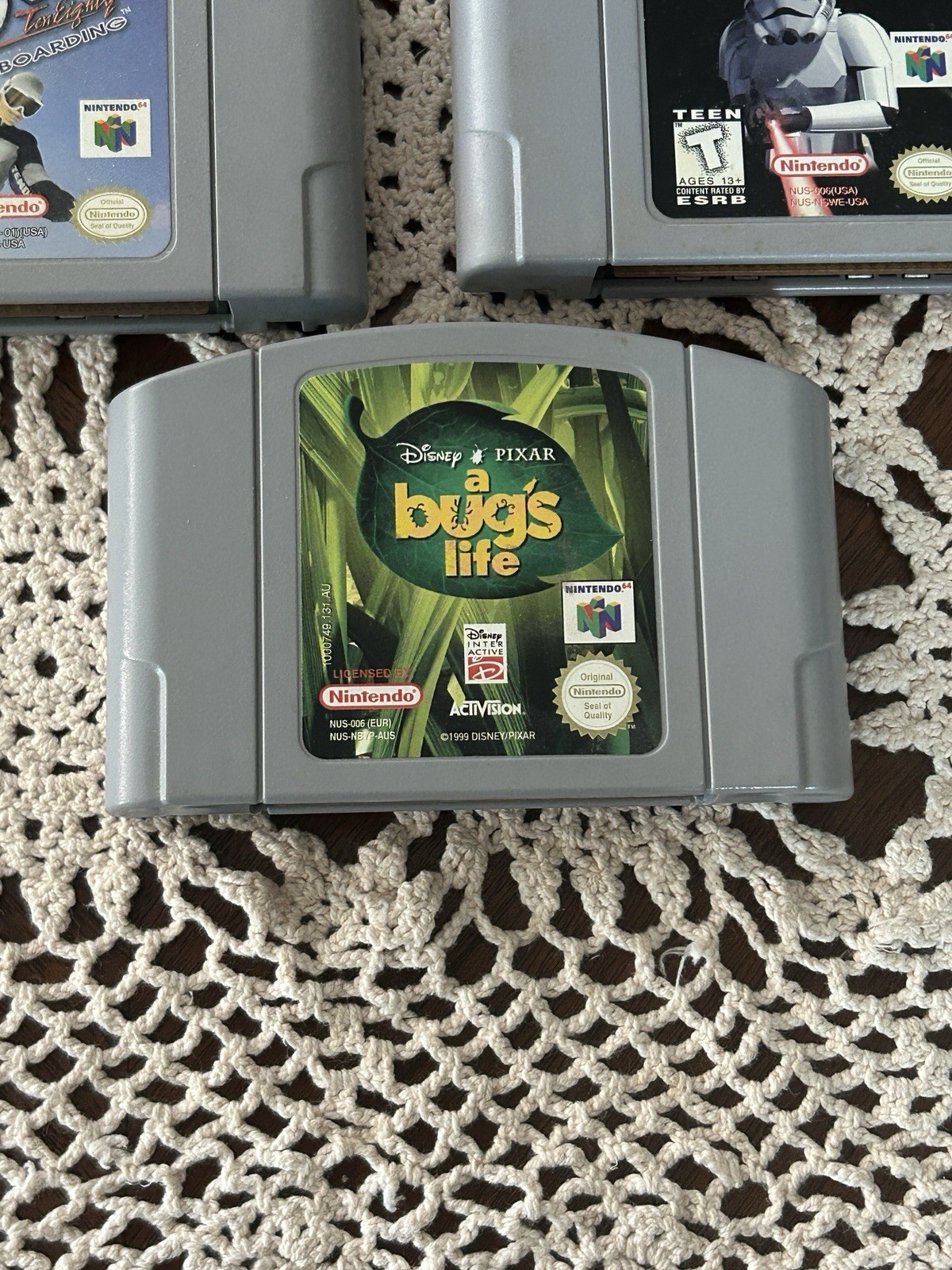 N64 (Nintendo 64) Lot of 5 incl. Hercules, Turok