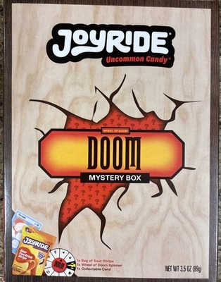Limited Edition Joyride Wheel Of Doom Mystery Box Ryan Trahan New