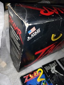 Atari Jaguar Console Box with Zool 2 Box - Some Inserts (No System or Console)