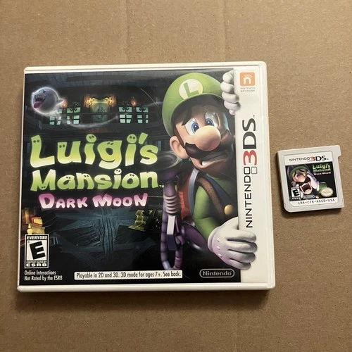 Luigi's Mansion: Dark Moon Nintendo 3DS Tested Working Authentic