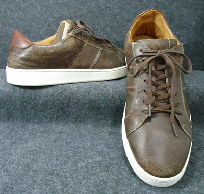 Flag LTD Nappa Glove Shoes Mens 13 M Brown Leather Business Casual Hipster Skate
