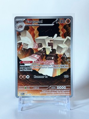 Garganacl 147/132 Full Art Holo Illustration Rare Pokemon Mega Evolution NM