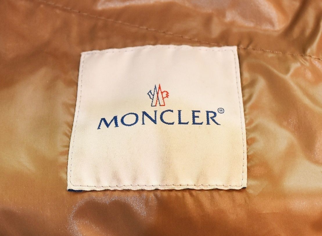 Moncler K2 DOWN Jacket M Black Nylon Logo Patch Used From Japan thumbnail 5