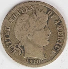 1910 S Barber Dime
