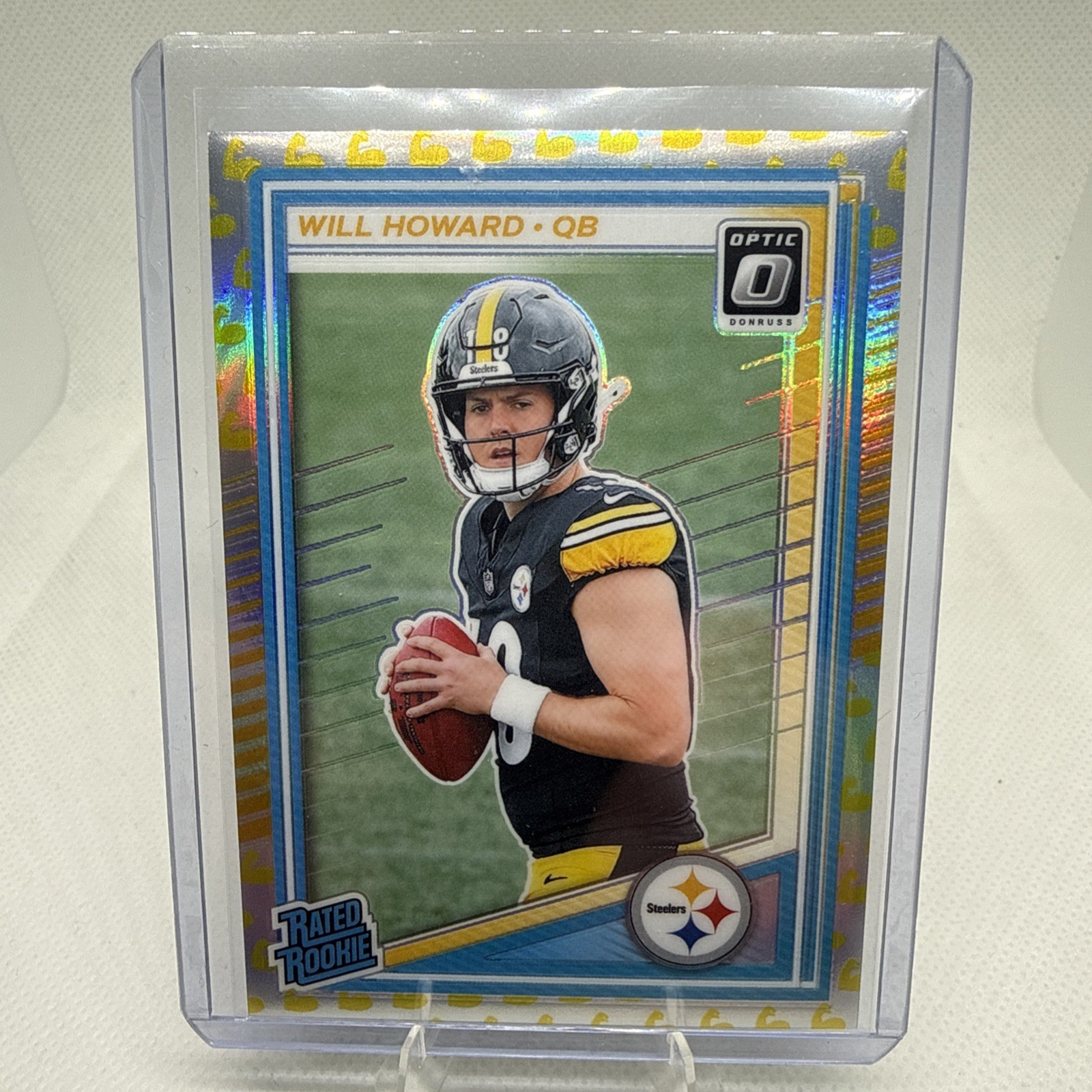 2025 Donruss Optic Rated Rookie WILL HOWARD RC /199 #233 Flex Emoji