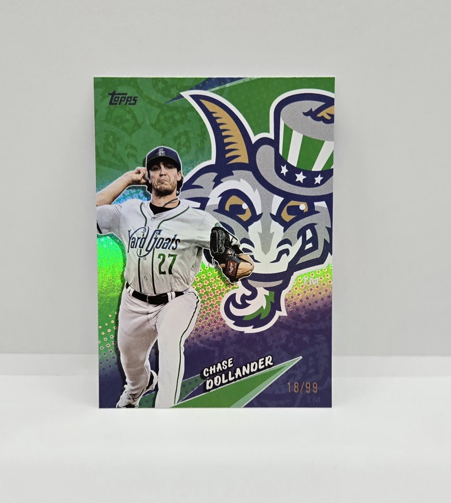 2025 Topps Chase Dollander Rookie /99 Pro Debut Stars MILB Green (RC) 💎