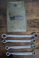 Sears Craftsman 9 4377 Four Piece Metric Midget Box End Wrench Set Made In Usa Sears Craftsman 9 4377 Four Piece Metric Midget Box End Wrench Set Made In Usa