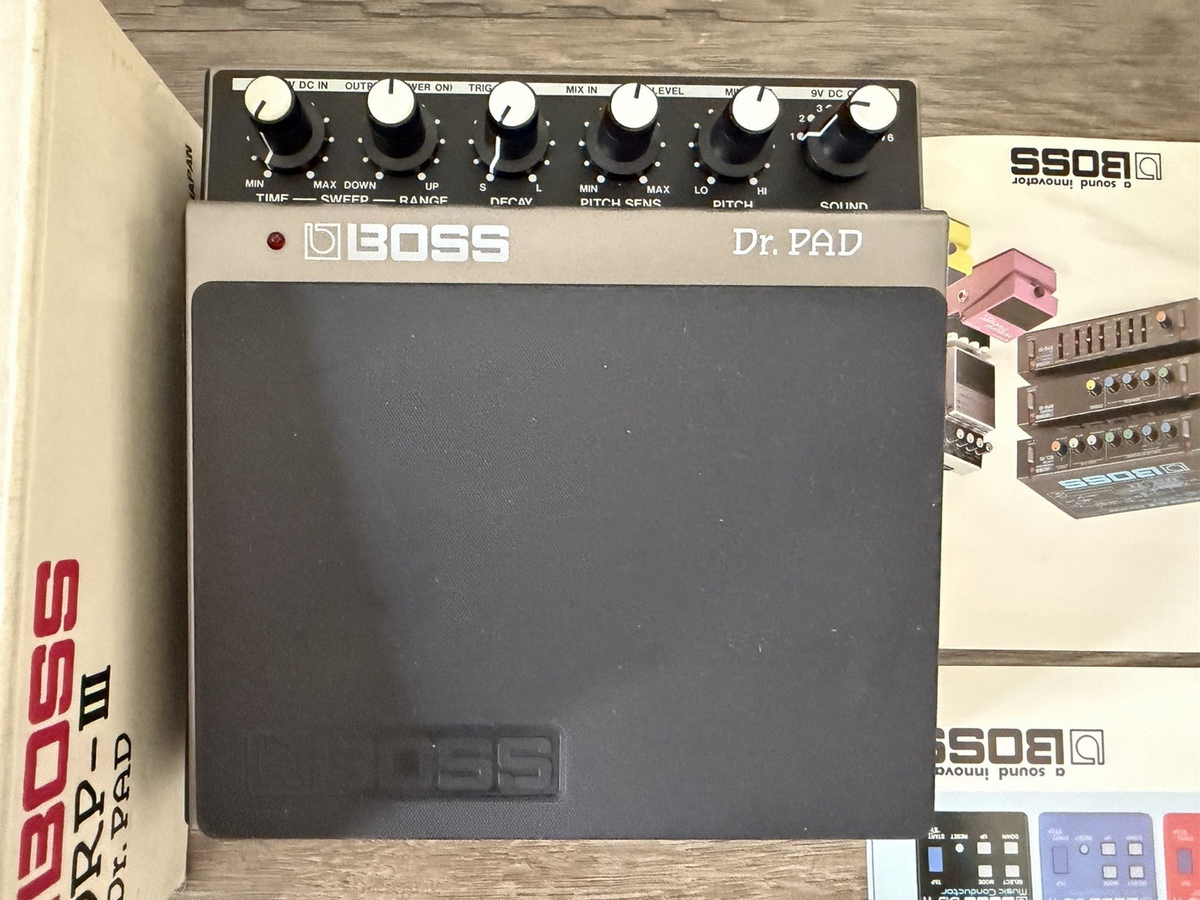 Boss Dr. Pad DRP-III Drum Synthesizer Pad DRP-3 w/ Box | eBay