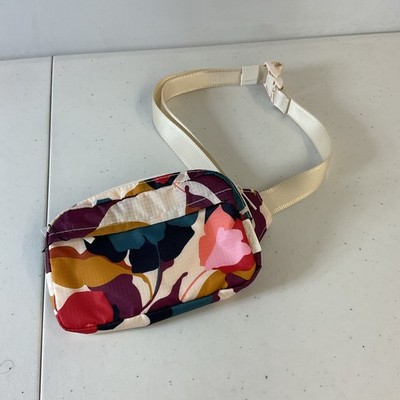 Vera Bradley Mini Belt Bag Immersed Jewel Abstract Ripstop Fanny Pack Travel
