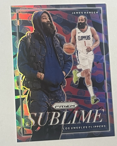 James Harden #18 2024 Panini Prizm Sublime card