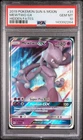 2019 POKEMON SUN & MOON HIDDEN FATES #31 MEWTWO GX PSA 10