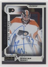 2018-19 O-Pee-Chee Platinum Rookie Autos Carter Hart #R-CH Auto RC
