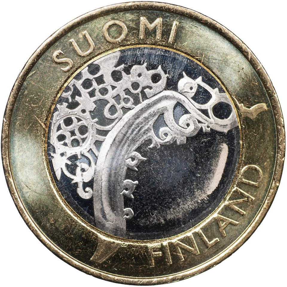 Finland Coin 5 euro 2010 (Unc Bi-Metallic) Finland Proper - Image 3 of 3