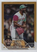 2023 Topps Update Gold Foil Nick Martinez #US10 0zm5