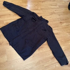 Stargent U.S. Army Field Jacket Mens XXL 2XL Black Coat Hooded Detachable Cotton