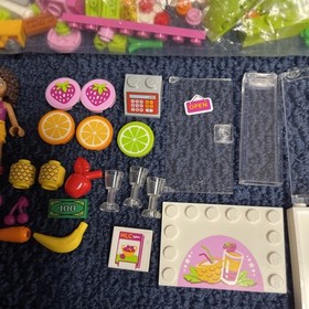 LEGO Friends 41035 Heartlake Juice Bar 100% Complete W/Instructions Good Shape 
