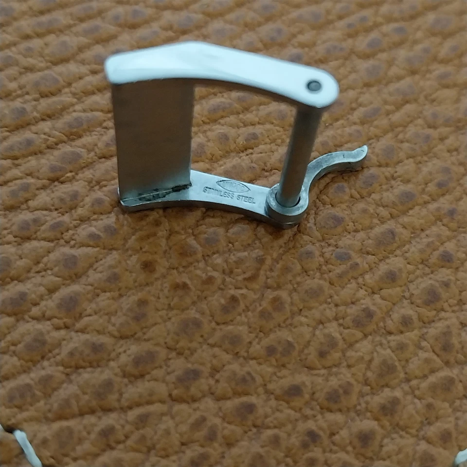 复古 14 毫米 Certina 标志银色扣瑞士 Unroc 经典表带 — 第 3/4 张图片