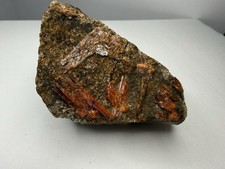 Natural Crocoite On Matrix Crystal Mineral Specimen 54g