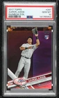 2017 Topps Rainbow Foil Aaron Judge #287 PSA 10 GEM MT Rookie RC