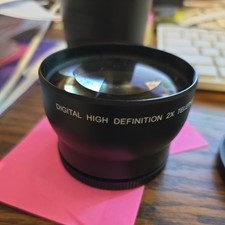 Digital High Definition 2x Telephoto Lens - Japan Optics W/Caps  Pouch