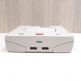 Sega Saturn Japanese white console in box with controller & 5 games tested