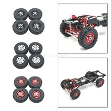 4x RC Wheels and Tires RC Part Crawler Car Tires Replace for 1/12 MN82 99S ??