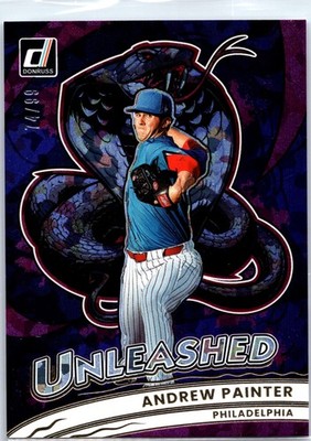 2026 Donruss #2 Andrew Painter Unleashed Purple Ice #/99