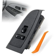 19115820 Front Passenger Window Switch & Door Lock with Black Bezel for 2003