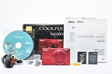 Nikon COOLPIX S6100 fotocamera digitale compatta testata funzionante venditore Giappone