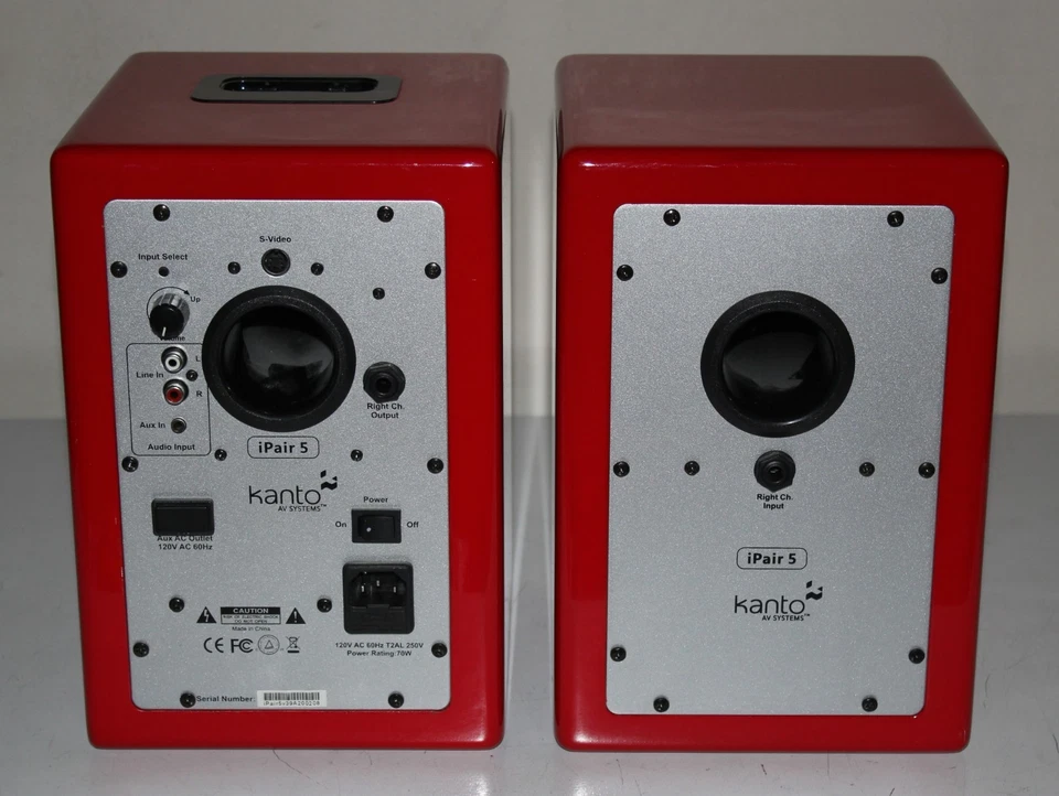 Altavoz Account iPair 5 ROJO distorsión de sonido para reparación Foto 4 de 4