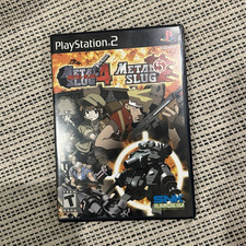 SNK Playmore Metal Slug 4 / Metal Slug 5 - Sony PS2, T, NTSC-U/C 2 Discs