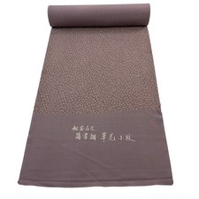 JAPANESE KIMONO FABRIC CLOTH BOLT PURE SILK LIGHT PURPLE KOMON AA10568