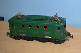 hornby echelle O caisse vide d une loco BB 8051