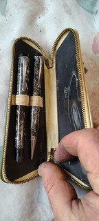 Soennecken S 25 Fountain Pen 14kt Broad Oblique Nib 125 Pencil