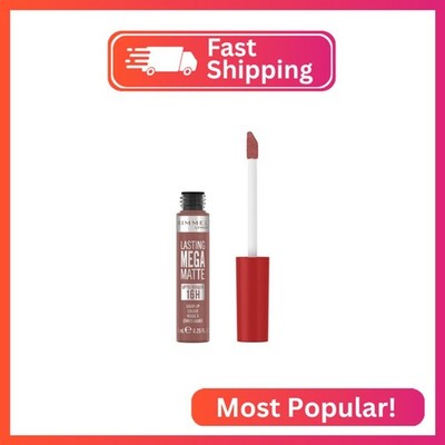 Rimmel London Lasting Mega Matte Liquid Lipstick, Long-Lasting, Hydrating, Vegan