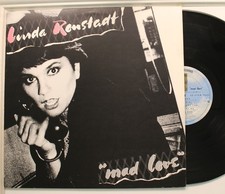Linda Ronstadt Lp "Mad Love" On Asylum - Vg / Vg 