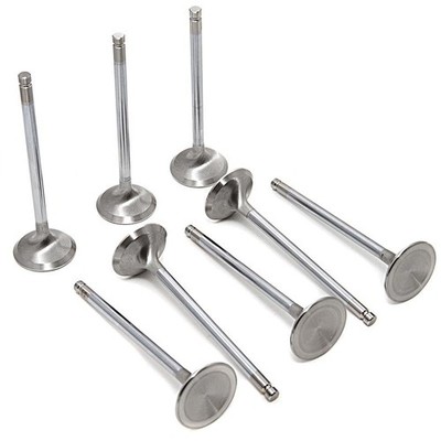 GSC Chrome Polished Exhaust Valve 29mm Head STD SET 12 for Toyota 2JZ-GTE 23-8N