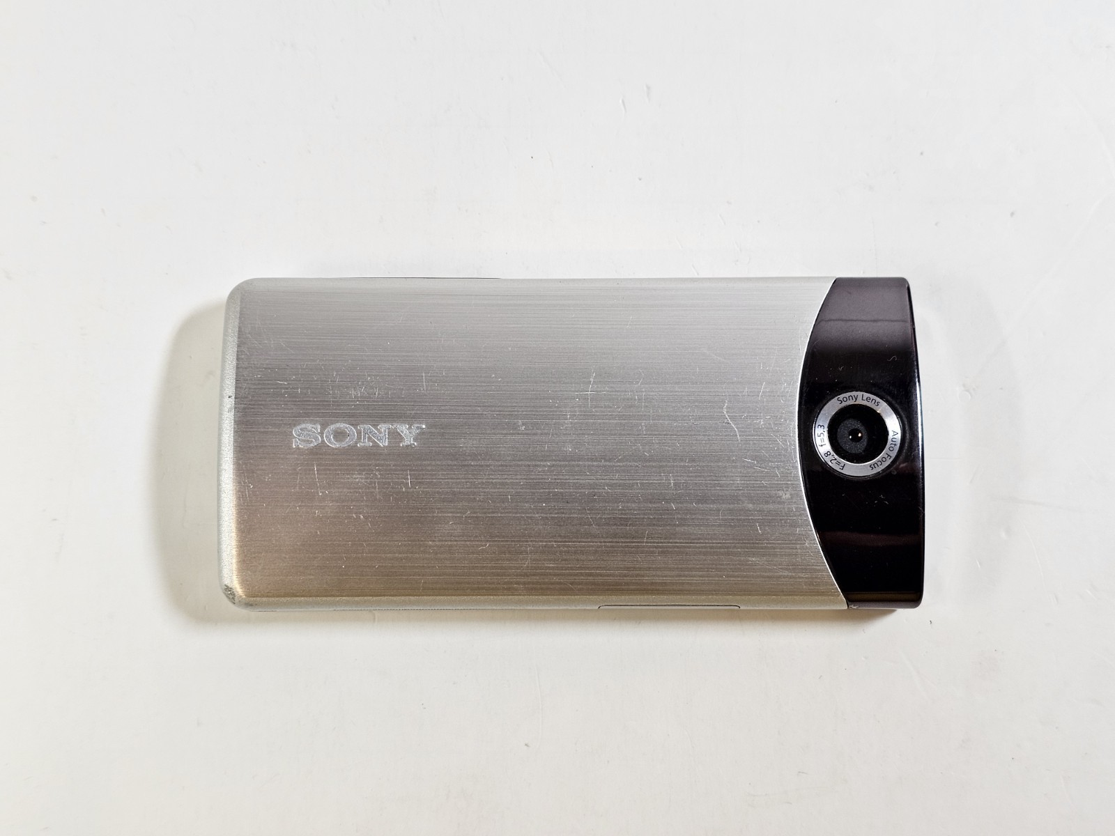 Sony MHS-TS10 Bloggie HD Digital Video Camcorder, Snap Camera, Silver, Tested