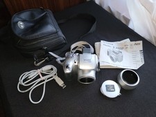 Vintage Fujifilm Finepix S3000 Digital Camera And Memory Card Tested 16mb xD